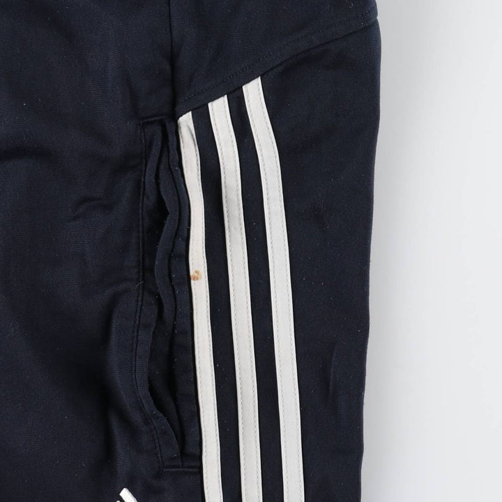 00'S adidas jersey pants track pants men's size M polyester navy blue type Vintage Second Hand