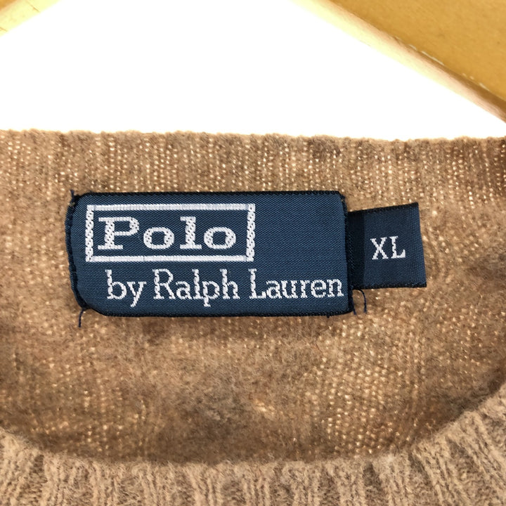 Ralph Lauren POLO by Ralph Lauren Cable Knit Lambswool Knit Sweater Women's XL /eaa511709