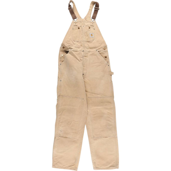 90'S Carhartt Double Knee Duck Overalls Made in USA Men's W36 Vintage /eaa511722