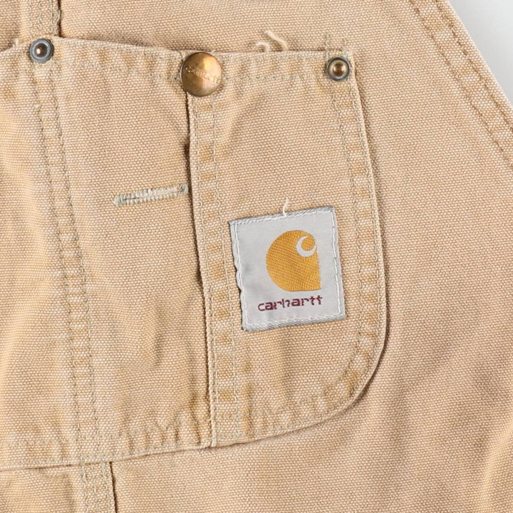 90'S Carhartt Double Knee Duck Overalls Made in USA Men's W36 Vintage /eaa511722