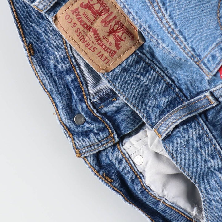 Levi's HIGH WAISTED STRAIGHT straight denim pants for women, size L (w27) unclear blue type Vintage Second Hand