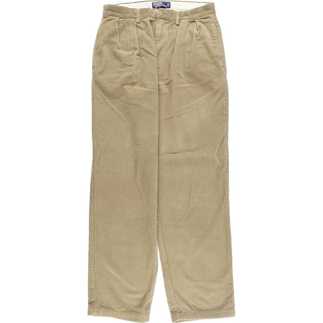 Ralph Lauren POLO by Ralph Lauren Two-pleat Corduroy Pants Men's W33 equivalent / eaa511758