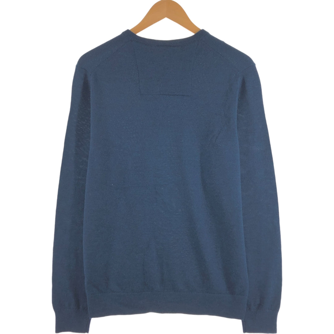 Calvin Klein V-neck Merino wool knit sweater, men's size M / eaa511782