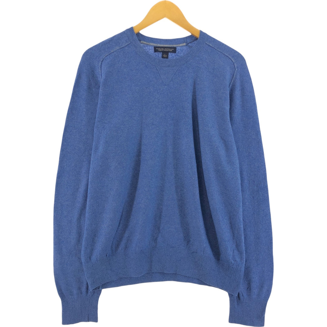 Banana Republic Cashmere Blend Wool Knit Sweater Men's Size L /eaa511792