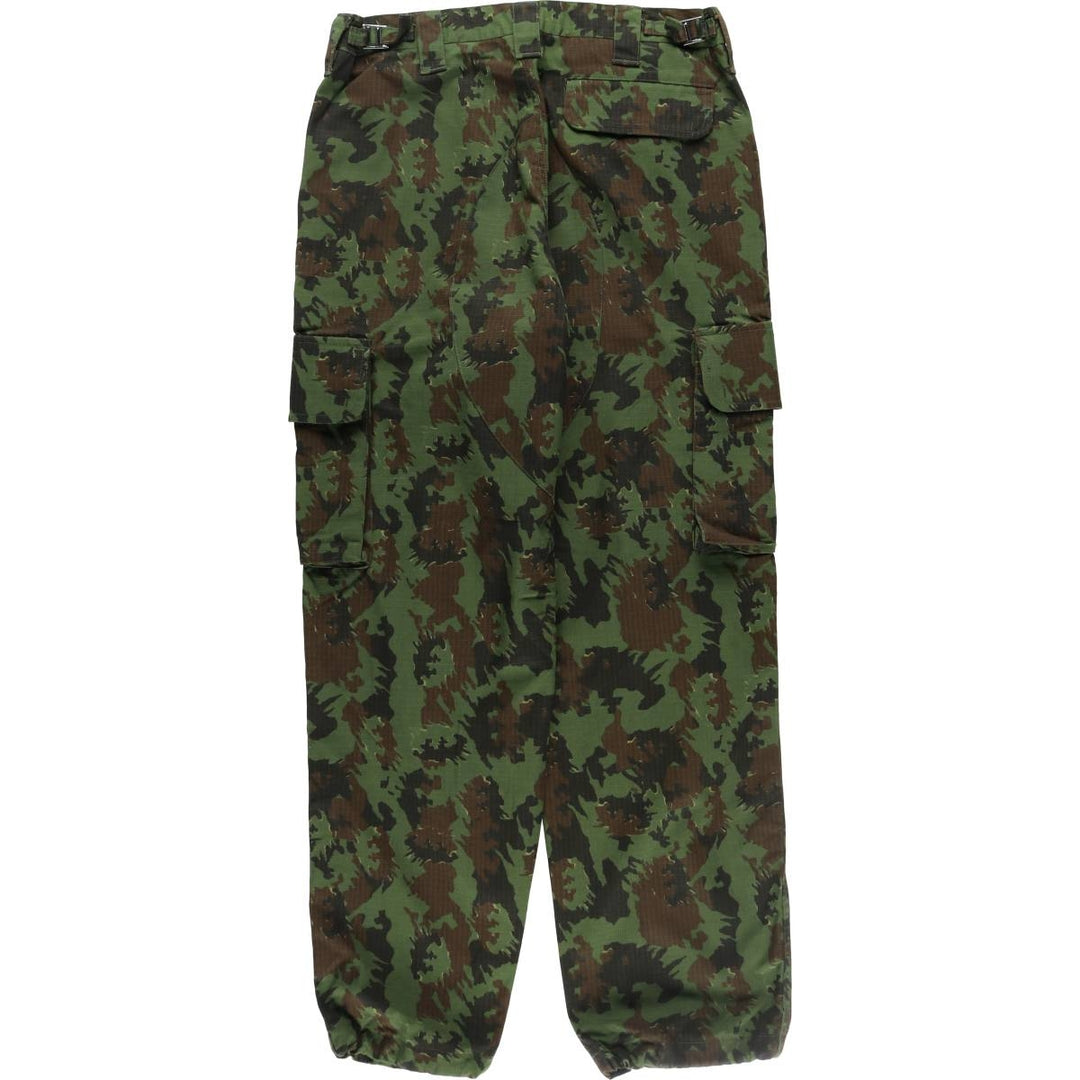 Lithuanian Army Camouflage Pattern Ripstop Military Cargo Pants Combat Pants Men's W33 equivalent /eaa511793