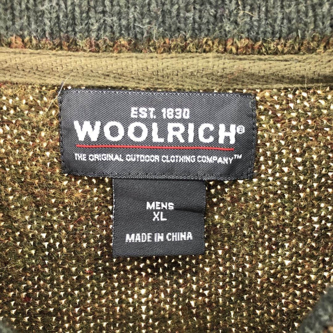 WOOLRICH Wool knit sweater Men's XL size /eaa511795