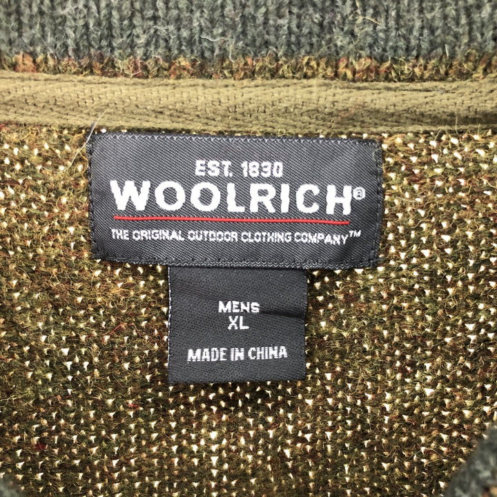 WOOLRICH Wool knit sweater Men's XL size /eaa511795