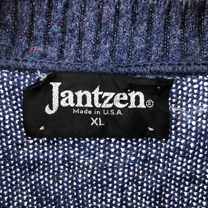 Jantzen wool knit sweater made in USA, men's XL size /eaa511798