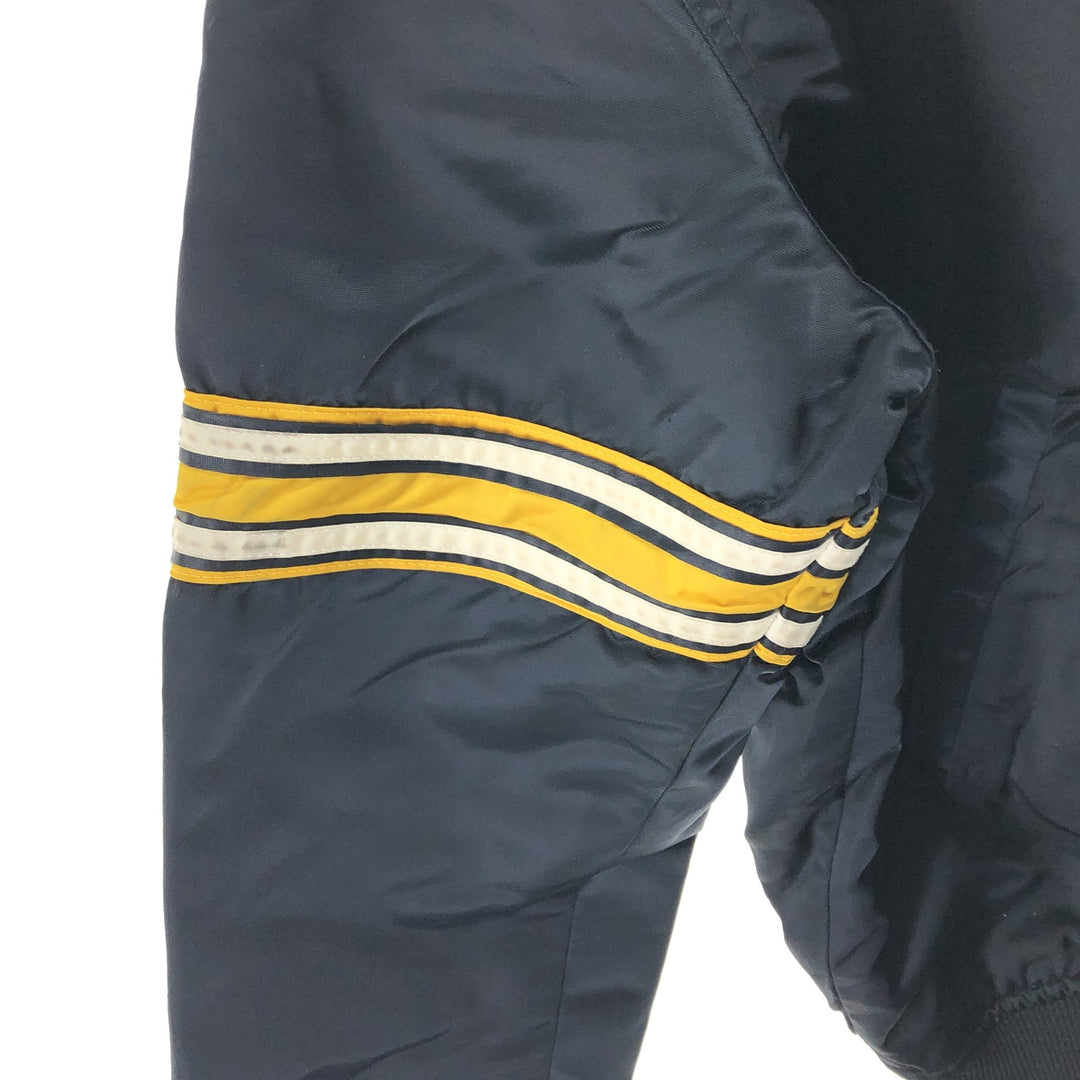 80s-90'S Starter Pittsburgh Steelers Padded Nylon Stadium Jacket Award Jacket Made in USA Men's L size /eaa511802