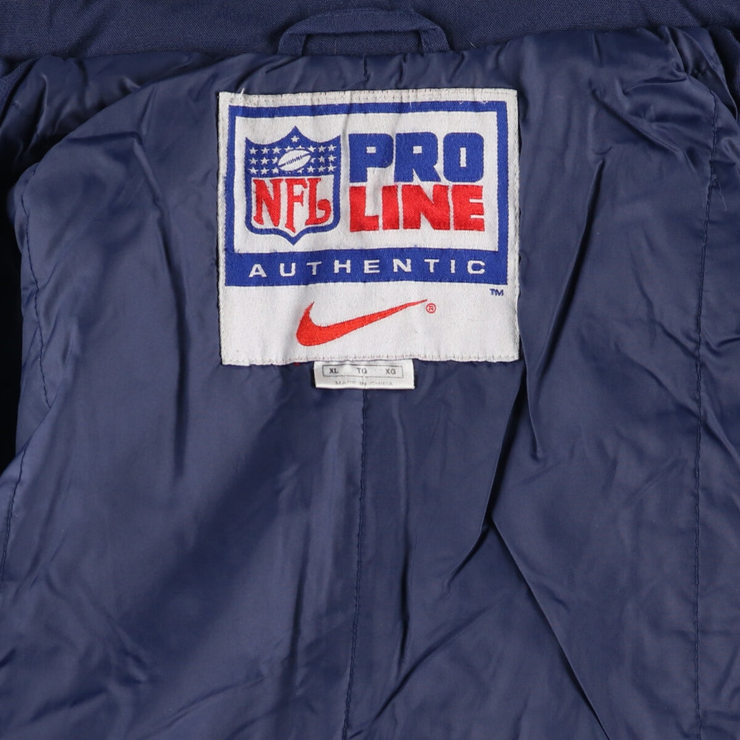 90'S Nike NIKE NFL PRO LINE NBA Dallas Cowboys padded jacket puffer jacket men's XL equivalent /eaa511803