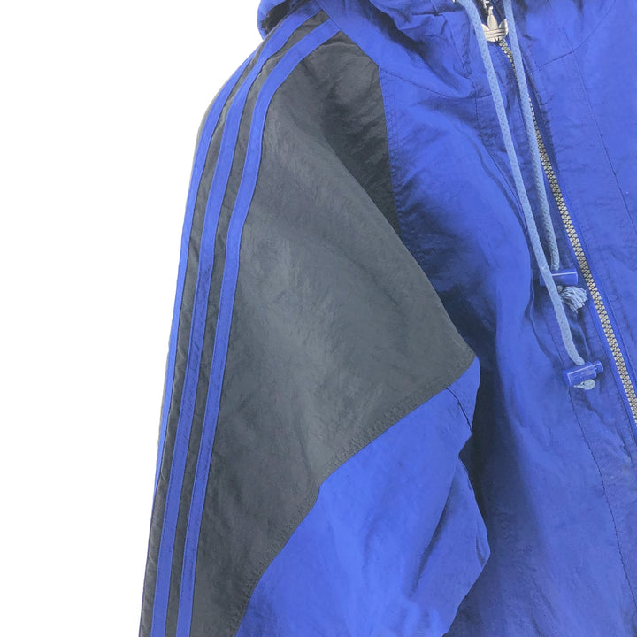 80s-90'S Adidas Back Logo Padded Hoodie Puffer Jacket Men's S Size Vintage / eaa511804