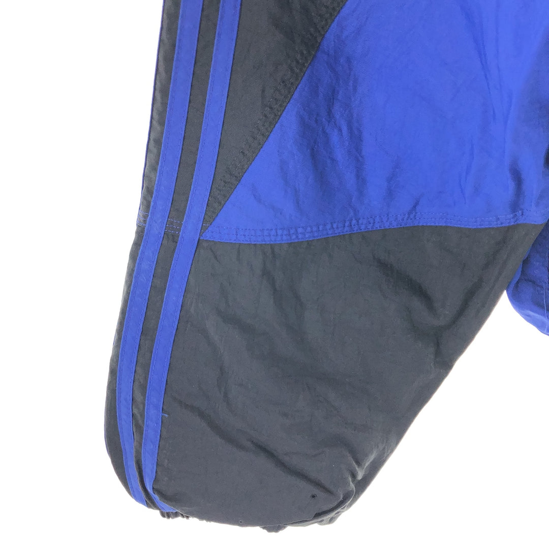 80s-90'S Adidas Back Logo Padded Hoodie Puffer Jacket Men's S Size Vintage / eaa511804