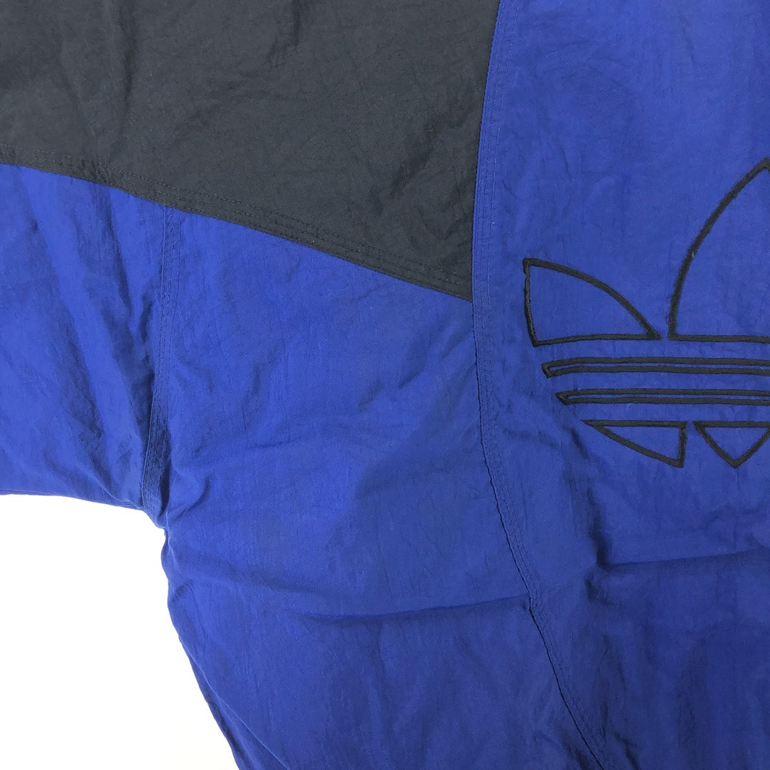 80s-90'S Adidas Back Logo Padded Hoodie Puffer Jacket Men's S Size Vintage / eaa511804