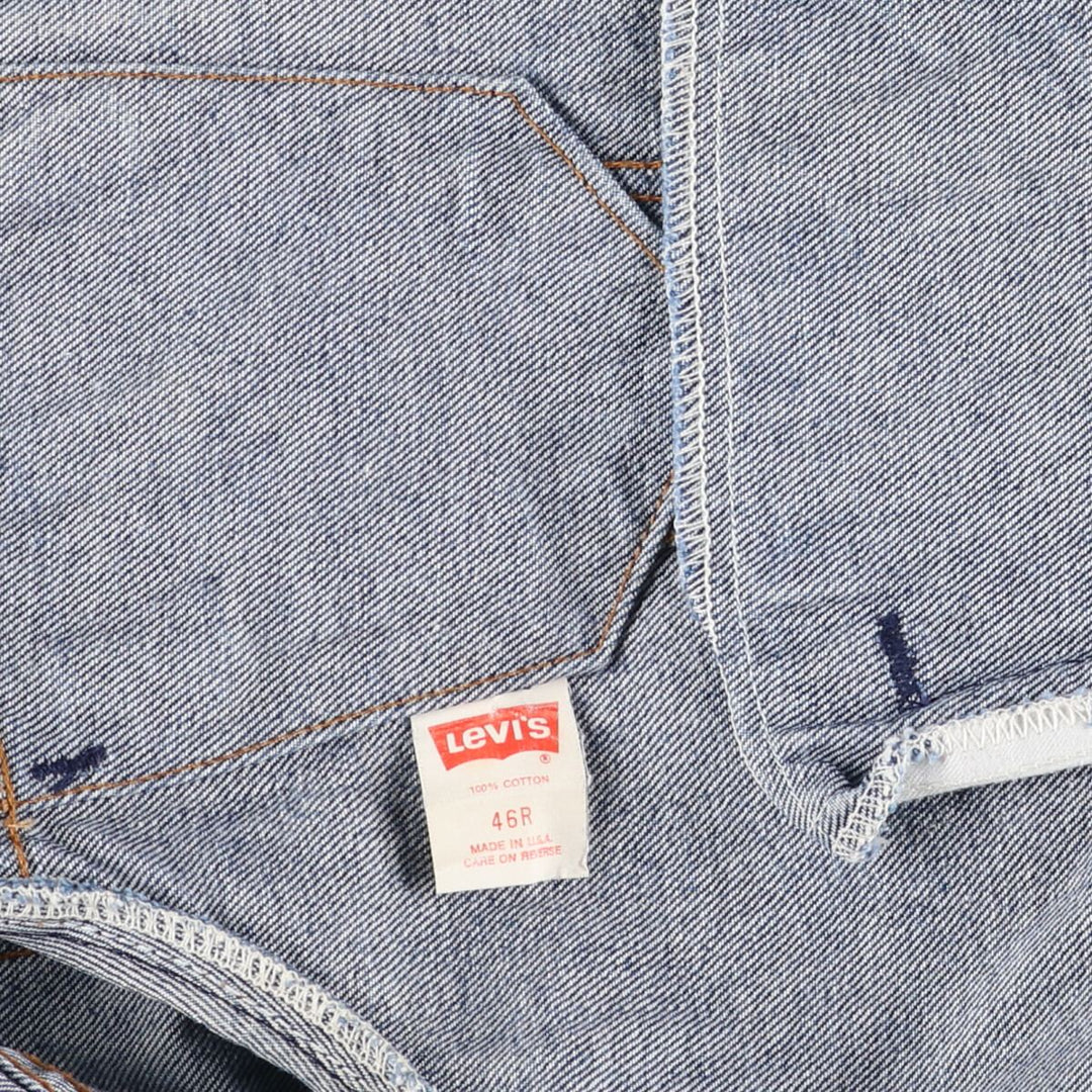 80'S Levi's 70506-0216 denim jacket, denim jacket, made in USA, men's size L, vintage /eaa511812