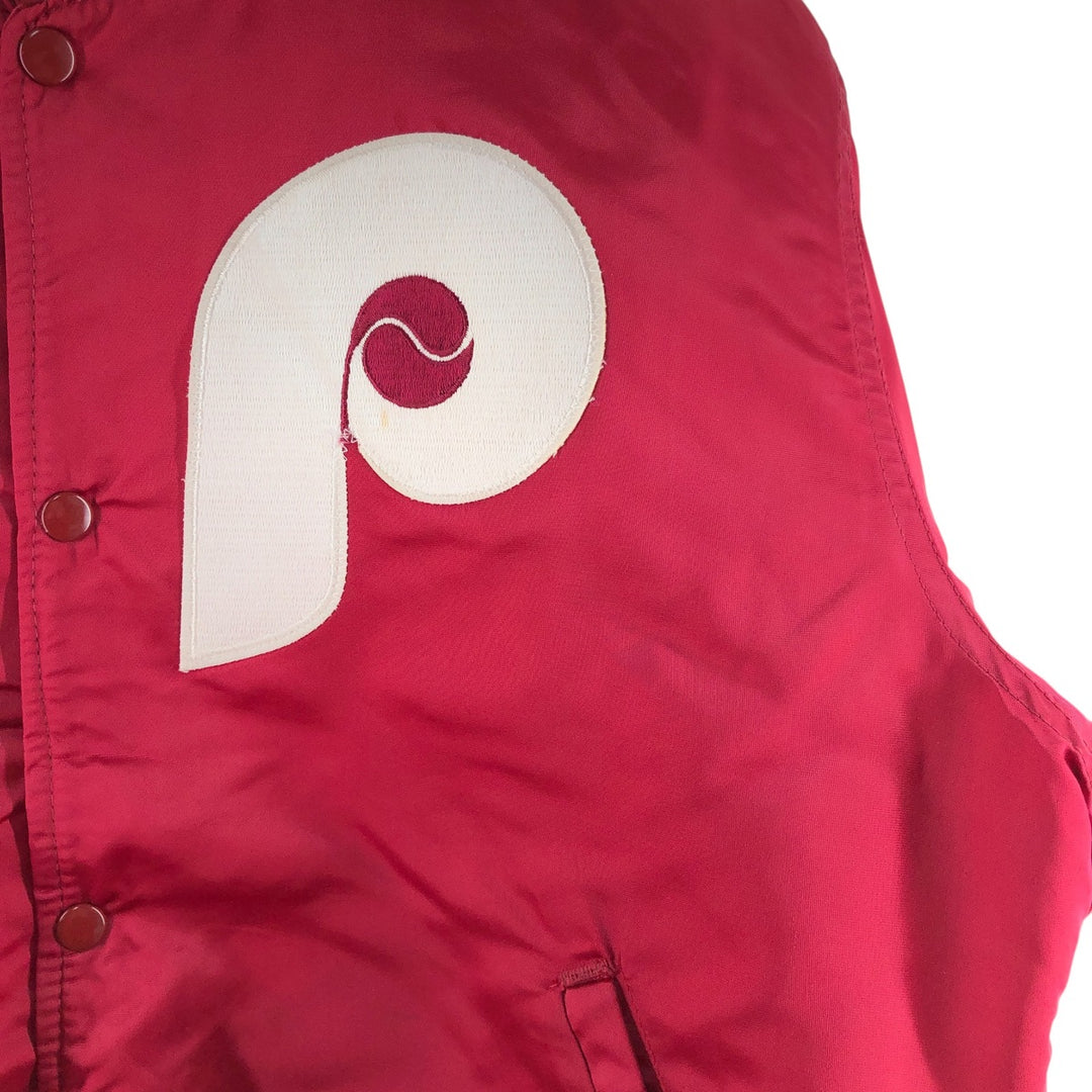 90'S Starter MLB Philadelphia Phillies Nylon Stadium Jacket Award Jacket Made in USA Men's L size /eaa511822