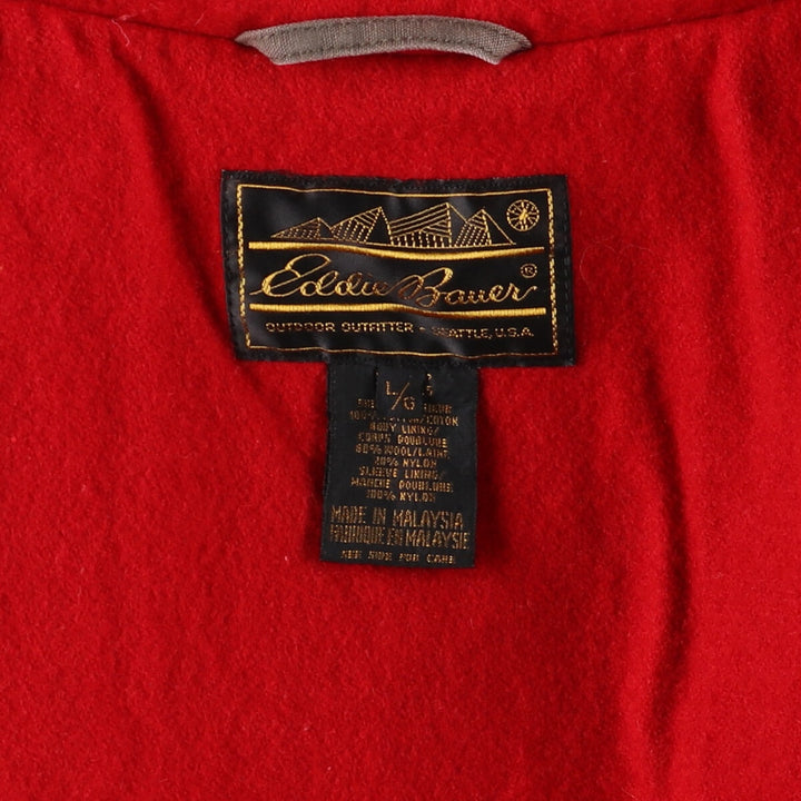 80s-90'S Eddie Bauer Cotton Parka, Men's Size L cotton gray type Vintage Second Hand