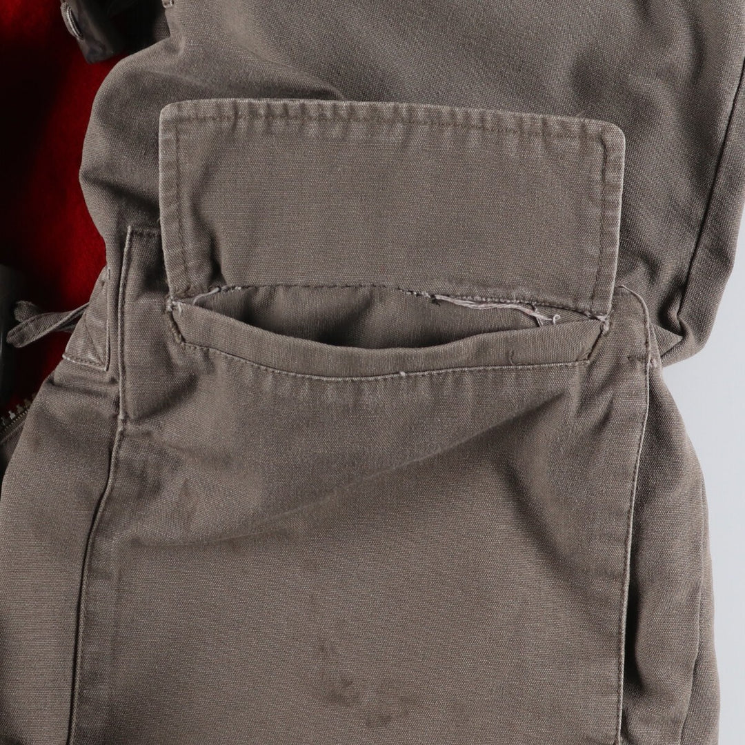 80s-90'S Eddie Bauer Cotton Parka, Men's Size L cotton gray type Vintage Second Hand