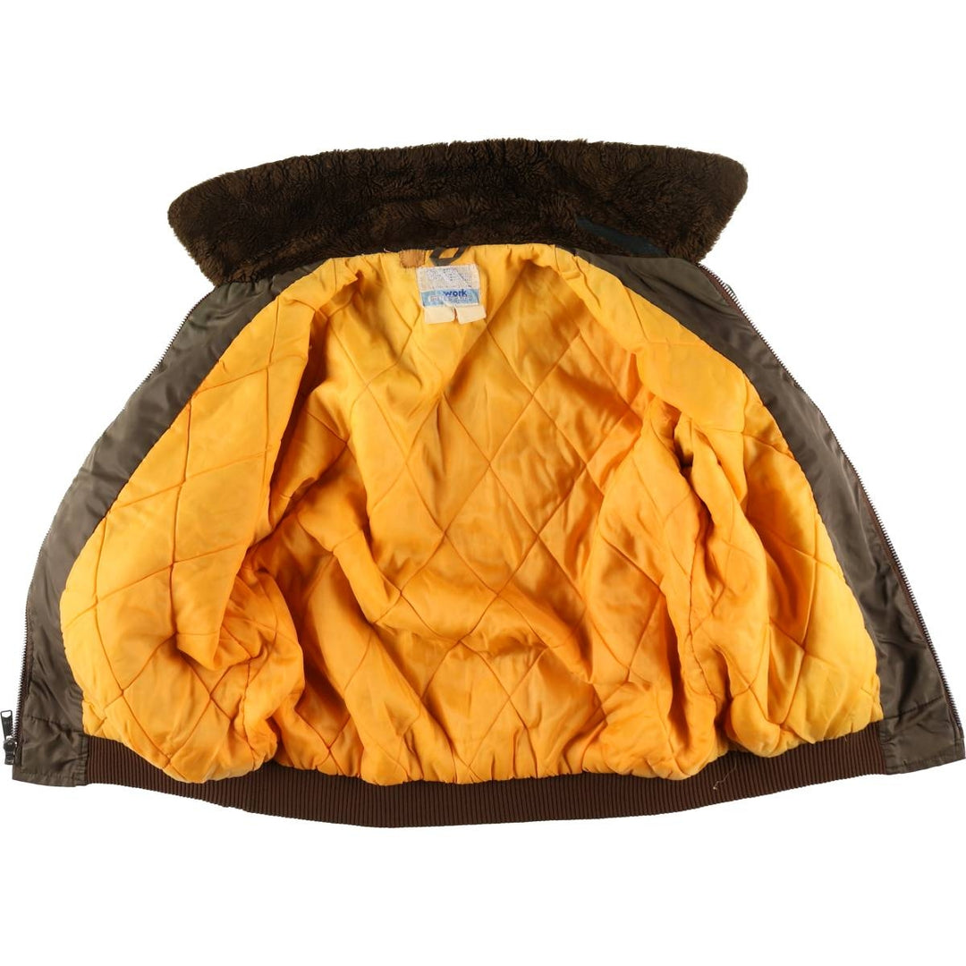 70'S Sears WORK LEISURE B-15 type military flight jacket made in Japan, men's XL equivalent, vintage /eaa511850