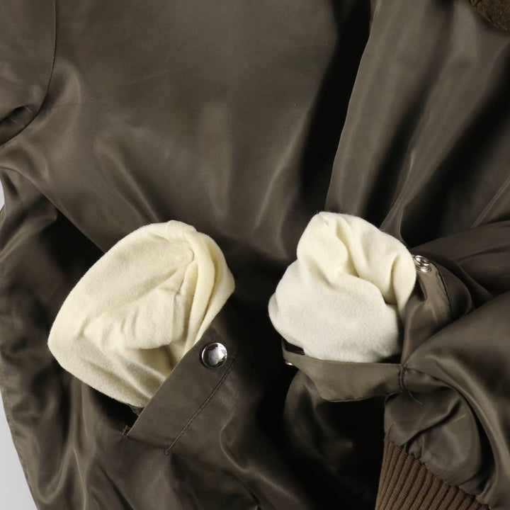 70'S Sears WORK LEISURE B-15 type military flight jacket made in Japan, men's XL equivalent, vintage /eaa511850