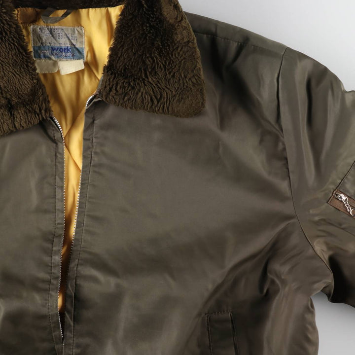 70'S Sears WORK LEISURE B-15 type military flight jacket made in Japan, men's XL equivalent, vintage /eaa511850