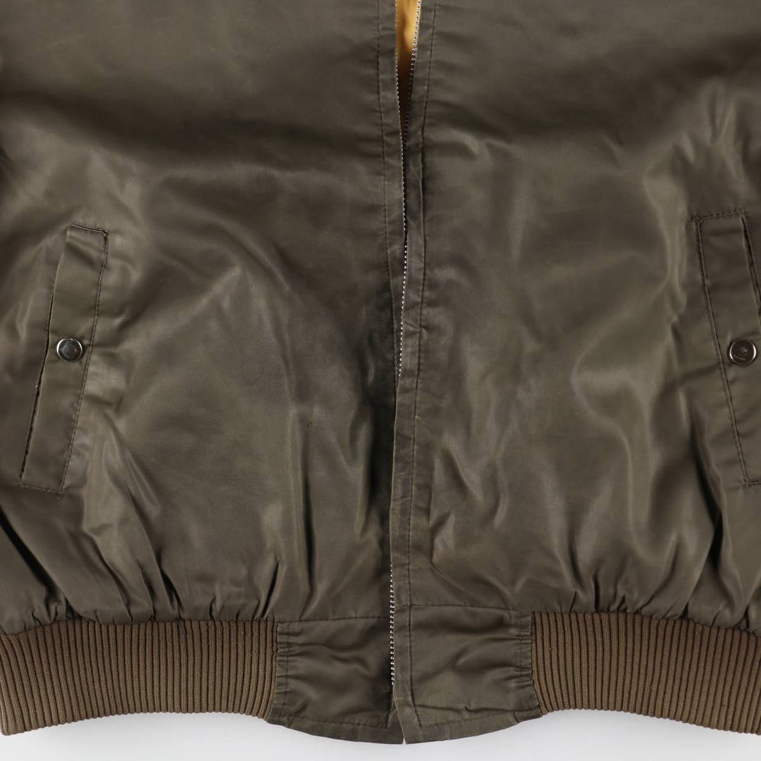 70'S Sears WORK LEISURE B-15 type military flight jacket made in Japan, men's XL equivalent, vintage /eaa511850