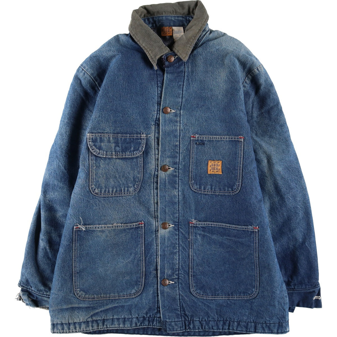 70s~80'S Big Ben denim coverall made in USA, men's size L, vintage /eaa511863