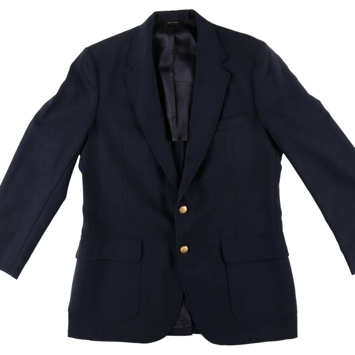 Stafford STAFFORD Navy blazer Tailored jacket Made in USA Men's XL equivalent /eaa511885