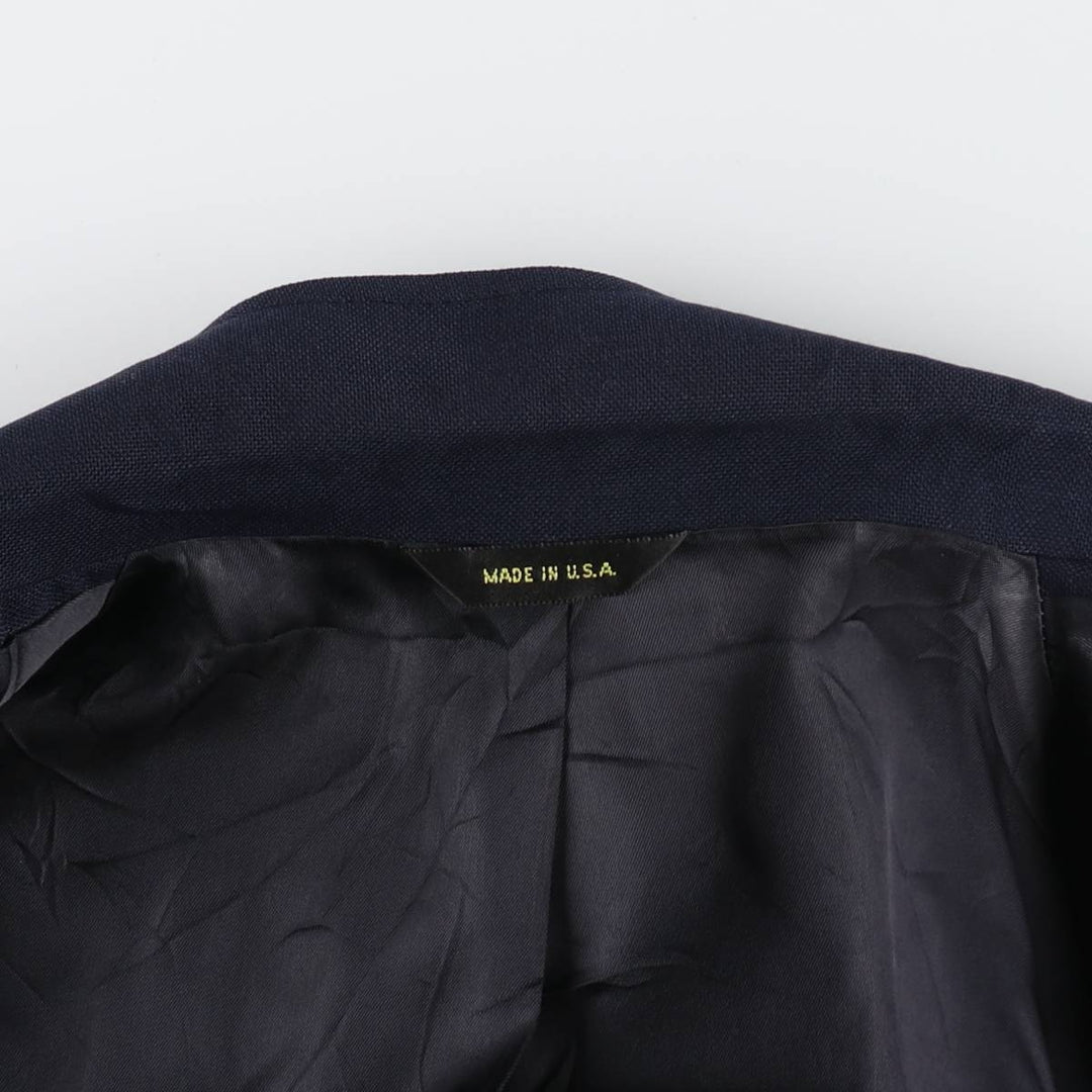 Stafford STAFFORD Navy blazer Tailored jacket Made in USA Men's XL equivalent /eaa511885