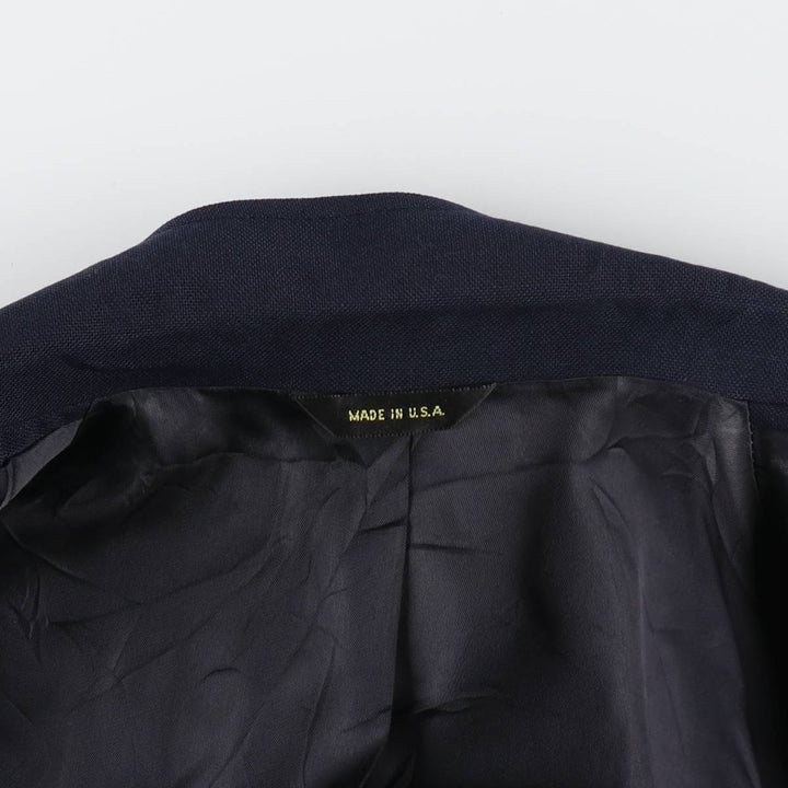 Stafford STAFFORD Navy blazer Tailored jacket Made in USA Men's XL equivalent /eaa511885