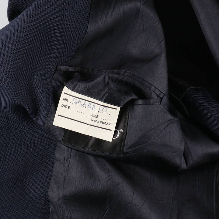 Stafford STAFFORD Navy blazer Tailored jacket Made in USA Men's XL equivalent /eaa511885