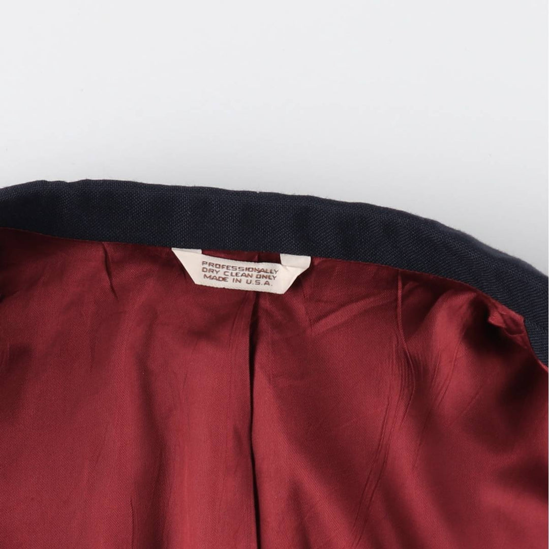 MERVYNS TJW Navy blazer tailored jacket made in USA men's XL size /eaa511893