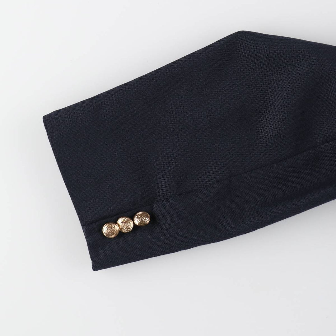 MERVYNS TJW Navy blazer tailored jacket made in USA men's XL size /eaa511893