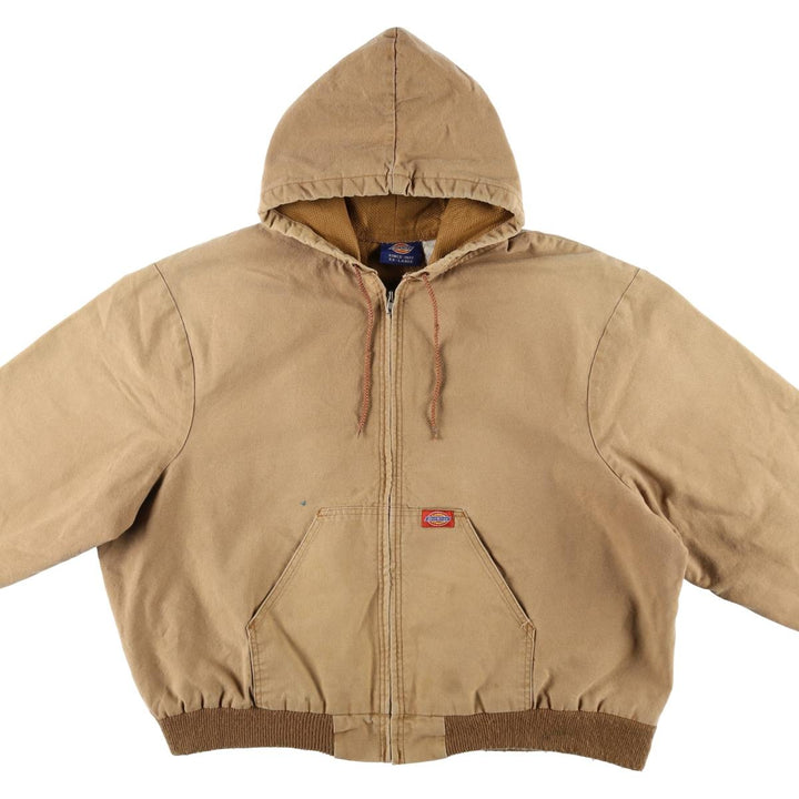 90'S Dickies Active Jacket Type Duck Full Zip Hoodie Men's XXL Vintage / eaa511948