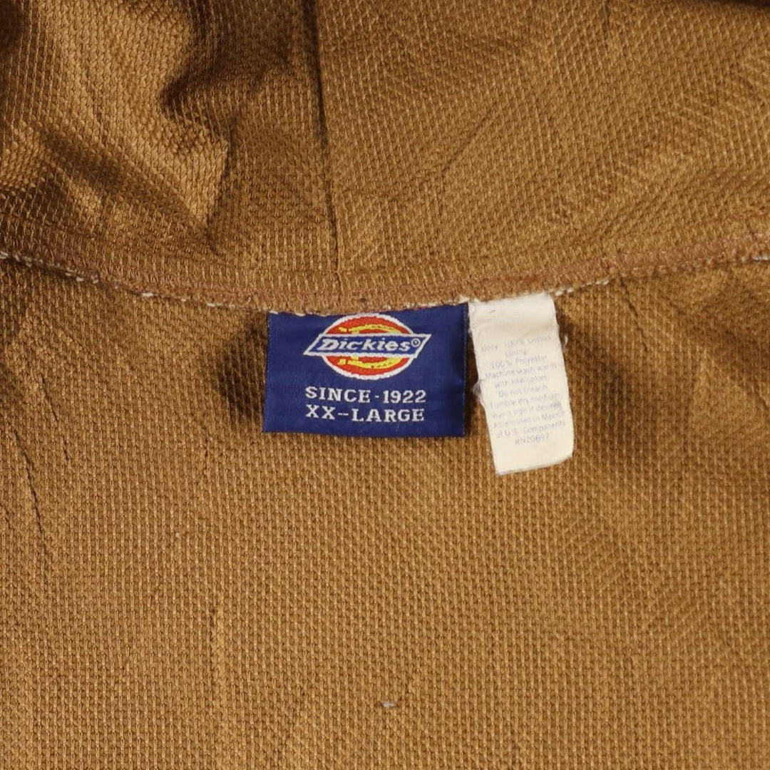 90'S Dickies Active Jacket Type Duck Full Zip Hoodie Men's XXL Vintage / eaa511948
