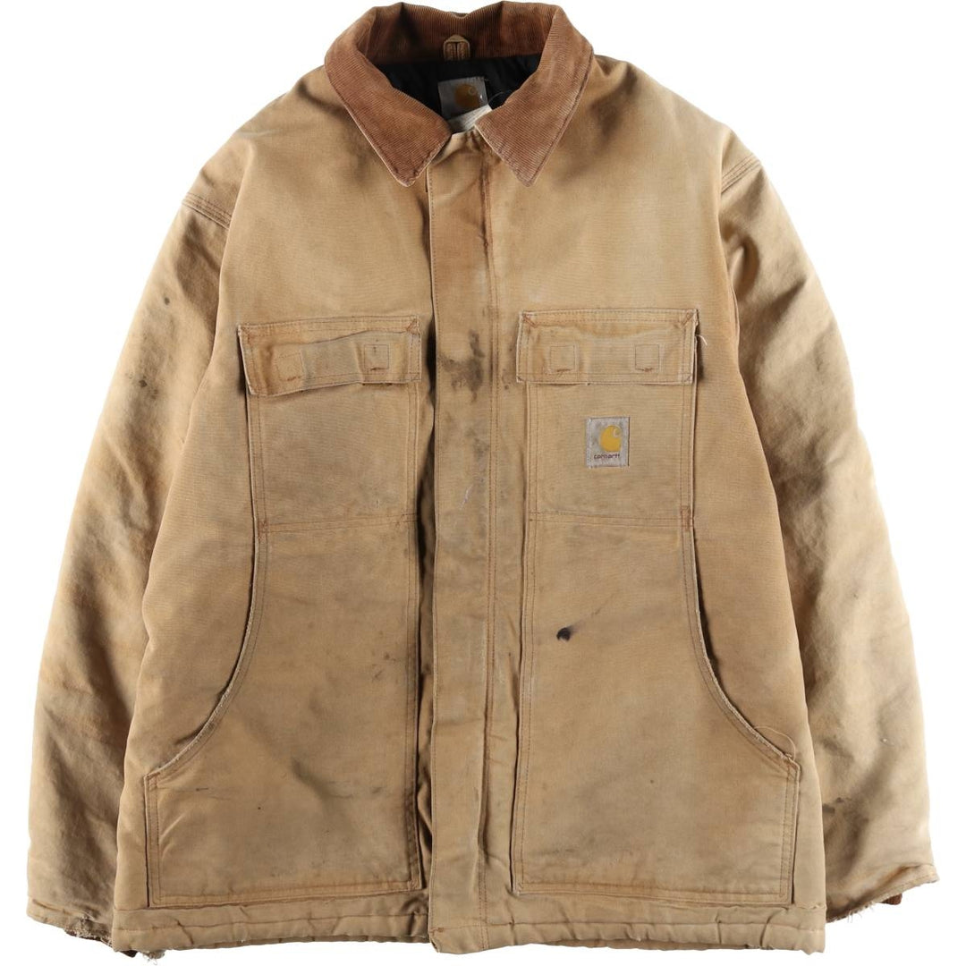 00'S Carhartt Traditional Coat Duck Work Jacket Men's XL / eaa511960