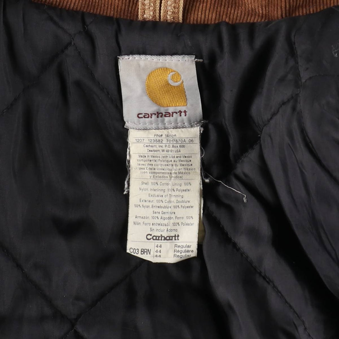 00'S Carhartt Traditional Coat Duck Work Jacket Men's XL / eaa511960