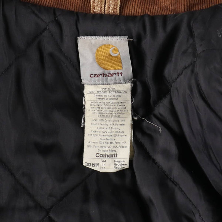 00'S Carhartt Traditional Coat Duck Work Jacket Men's XL / eaa511960