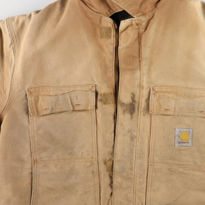 00'S Carhartt Traditional Coat Duck Work Jacket Men's XL / eaa511960