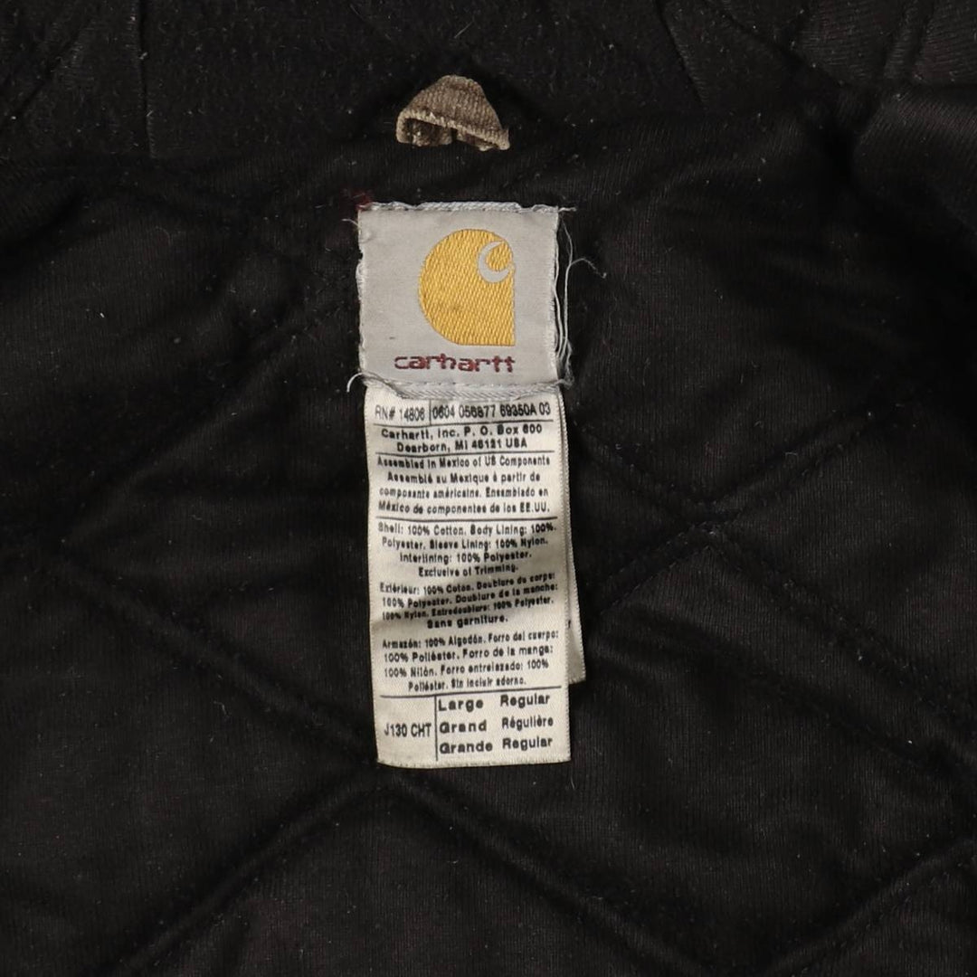 Carhartt Active Jacket Duck Full Zip Parka Men's L size / eaa511965