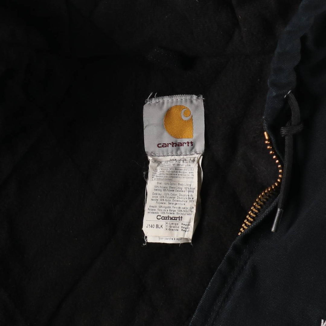 Carhartt Active Jacket Duck Full Zip Hoodie Men's XL / eaa511966