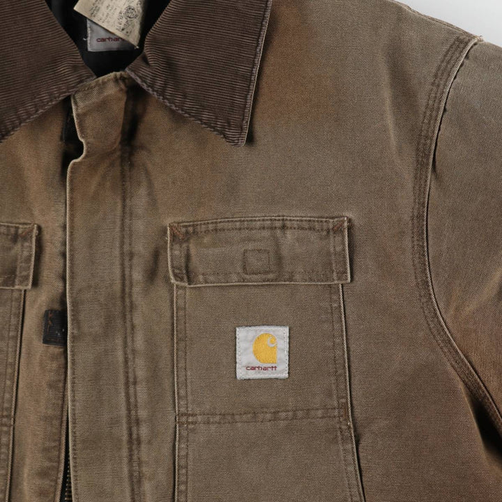 80s-90'S Carhartt Traditional Coat Duck Work Jacket Made in USA Men's XL Vintage /eaa511968