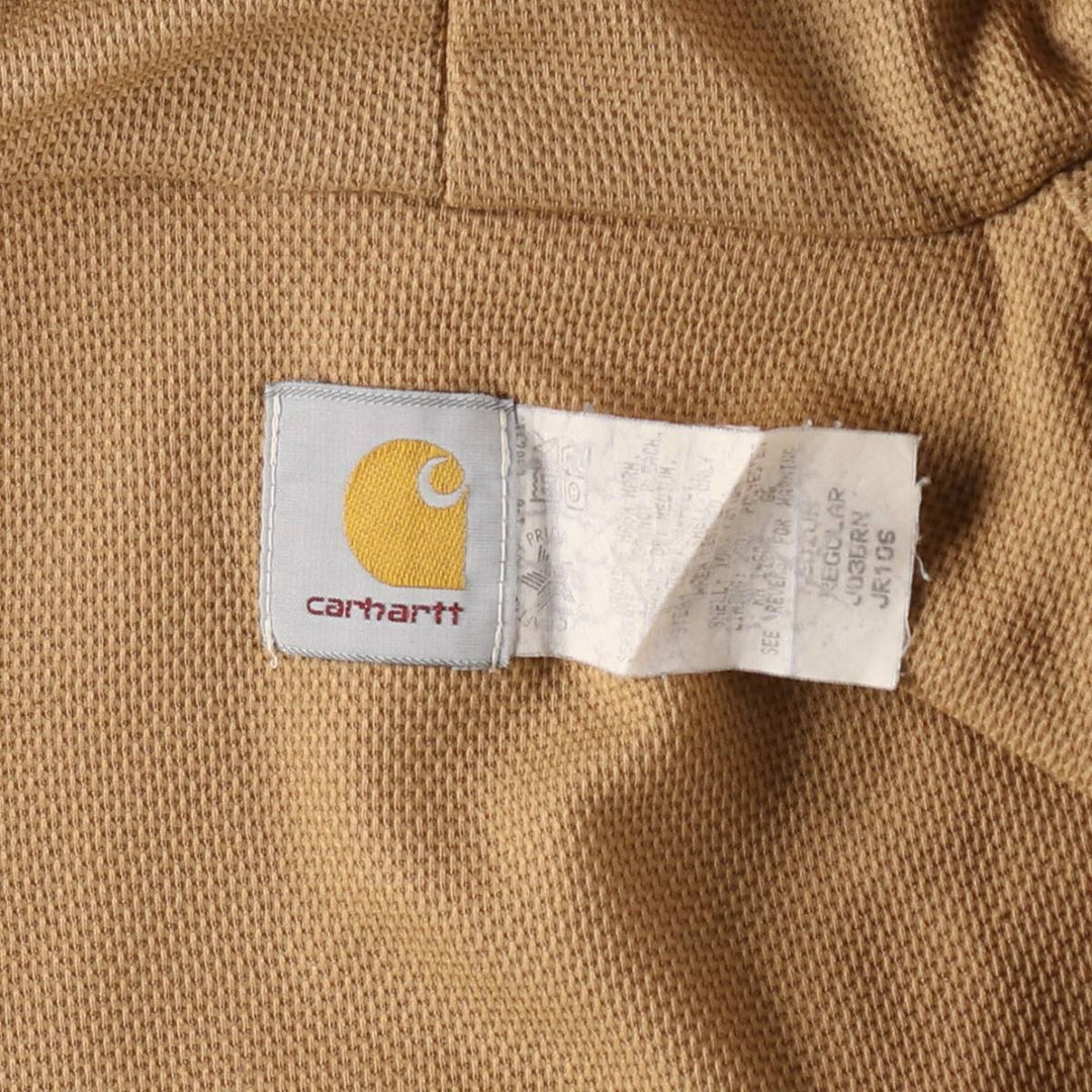 90'S Carhartt Active Jacket Duck Full Zip Parka Made in USA Men's M Size Vintage /eaa511969