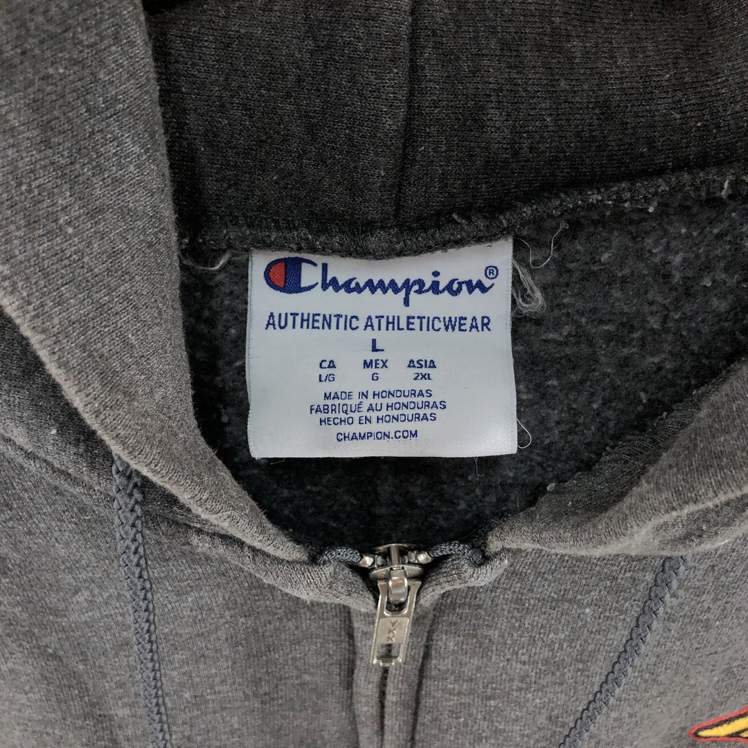 Champion Authentic Athleticwear Sweat Full Zip Hoodie Men's L size / eaa512007