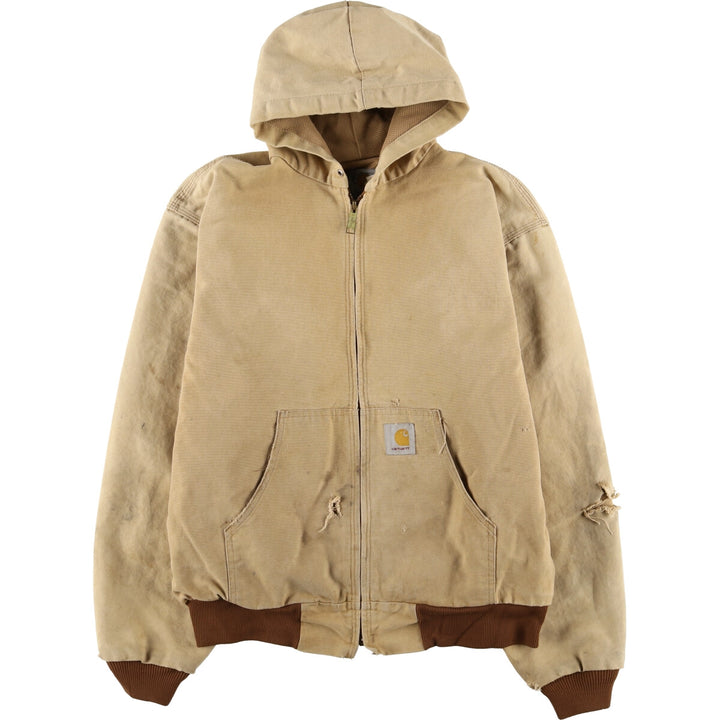 Carhartt Active Jacket Duck Full Zip Parka Made in USA Men's XL Vintage /eaa512017