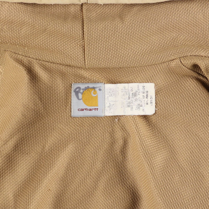 Carhartt Active Jacket Duck Full Zip Parka Made in USA Men's XL Vintage /eaa512017