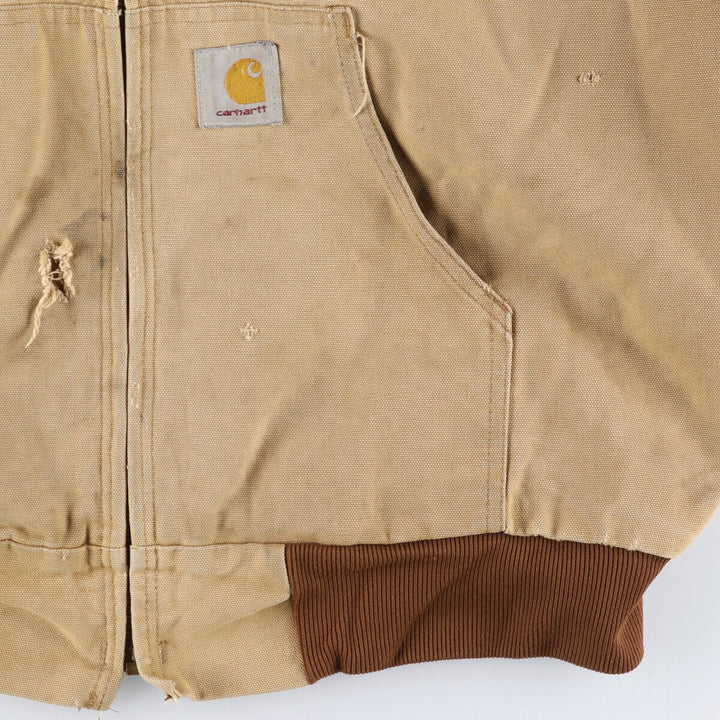 Carhartt Active Jacket Duck Full Zip Parka Made in USA Men's XL Vintage /eaa512017