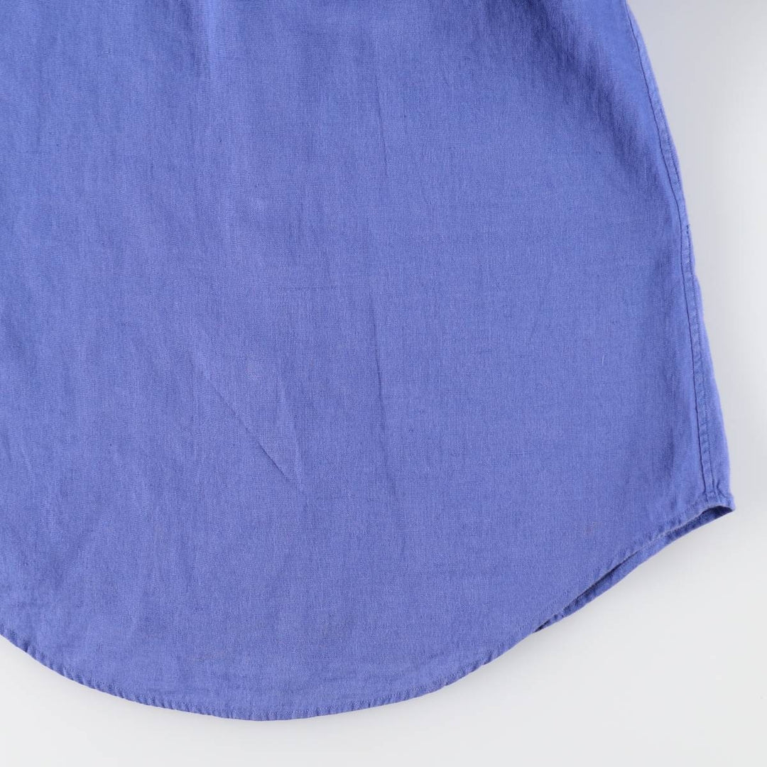 Ralph Lauren CUSTOM FIT long sleeve linen button down shirt men's XS equivalent /eaa512065