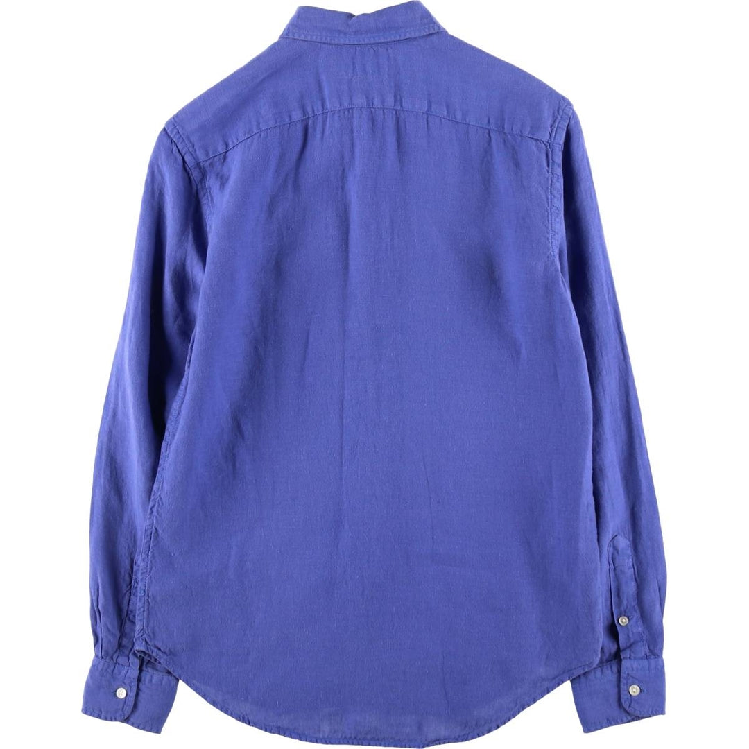 Ralph Lauren POLO RALPH LAUREN RELAXED FIT long sleeve linen shirt men's XS equivalent /eaa512066