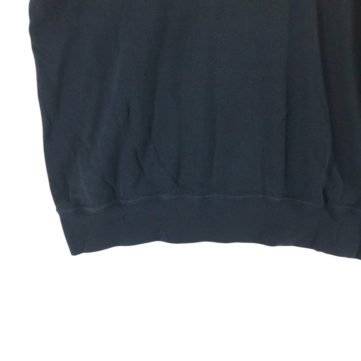 90'S Ralph Lauren Polo Golf collared half button one point logo sweatshirt trainer made in USA men's L size /eaa512097