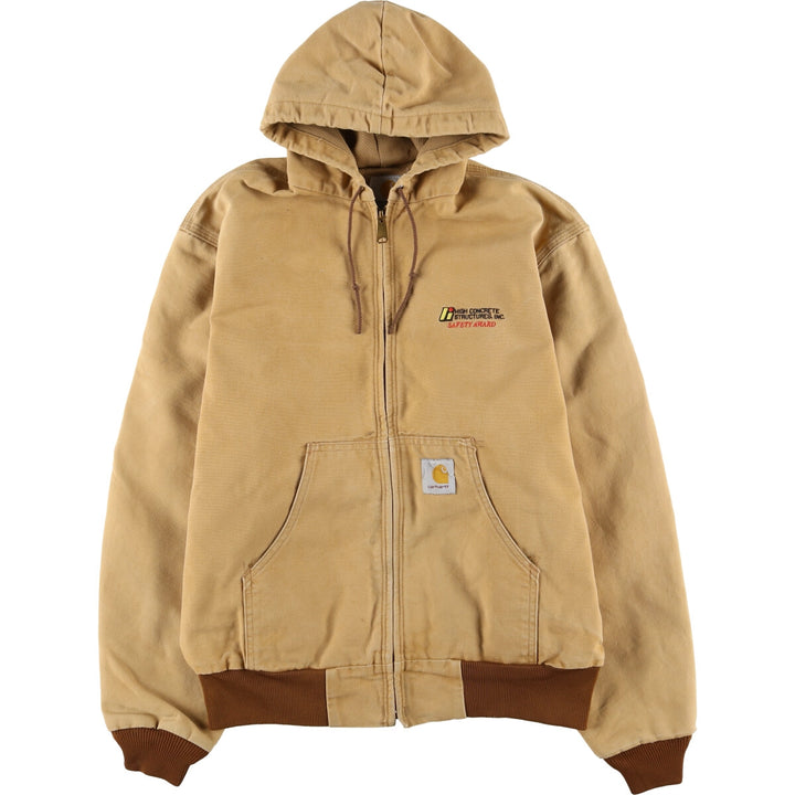 Carhartt HIGH CONCRETE STRUCTURES INC Active Jacket Duck Full Zip Parka Men's L equivalent /eaa512165